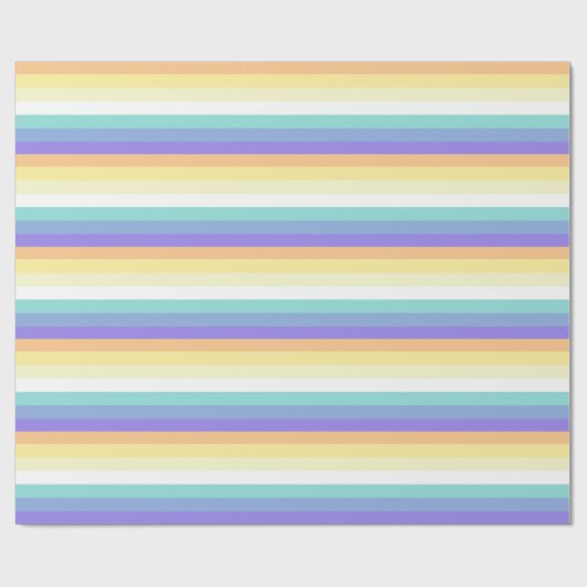 Genderfaun Pride Flag Cadeaupapier (Vlak)