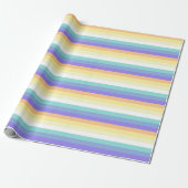 Genderfaun Pride Flag Cadeaupapier (Uitgerold)