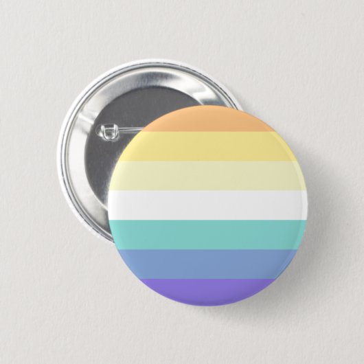 Genderfaun Pride Flag Ronde Button 5,7 Cm (Voorkant /achterkant)