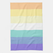 Genderfaun Pride Flag Theedoek (Verticaal)