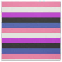 Genderfluc-vlag Stof