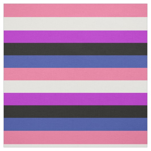 Genderfluc-vlag Stof (Swatch)