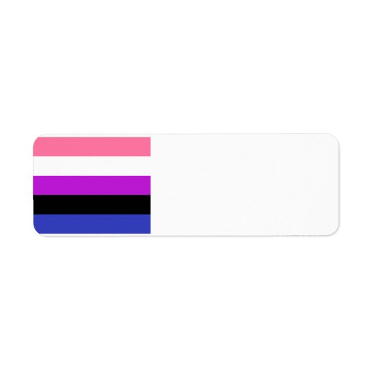 Genderfluid Etiket (Voorkant)