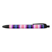 Genderfluid Flag Narrow Strip Pen (Bovenkant)