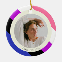 Genderfluid genderqueer pride cadeau Ornament