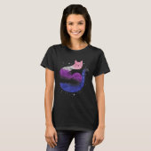 GenderFluid Kat Hug LGBT Pride Vlag Nonbinary Tran T-shirt (Voorkant volledig)