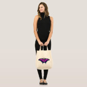 Genderfluid Pride Flag Swallowtail Butterfly Tote Bag (Voorkant (model))