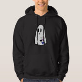 Genderfluid Pride Ghost Hoodie (Voorkant)