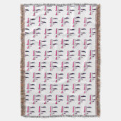Genderfluid Pride-vlag Chai Deken (Voorkant Verticaal)