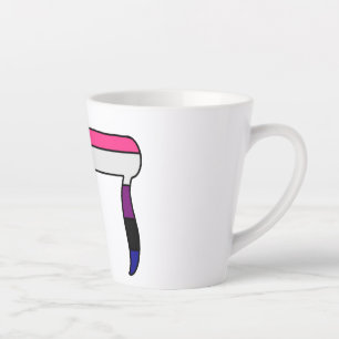 Genderfluid Pride-vlag Chai  Latte Mok