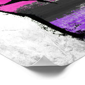 Genderfluid Pride Vuist Poster (Hoek)