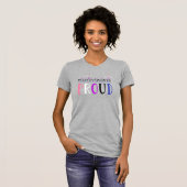 Genderfluid PROUD Fireworks LGBTQ T-shirt (Voorkant volledig)