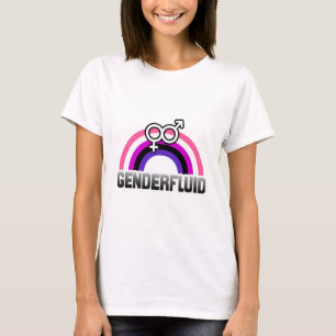 GENDERFLUID RAINBOW T-SHIRT