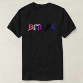 Genderfluid trots Bite Me T-shirt