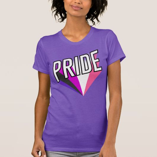 Genderfluid trots t-shirt (Voorkant)