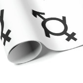 Genderfluïde gender symbool cadeaupapier (Rol Hoek)