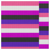 Genderfluïde Pride-vlag Stof (Close Up)
