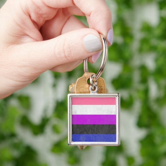 Genderfluïde Sleutelhanger (Hand)