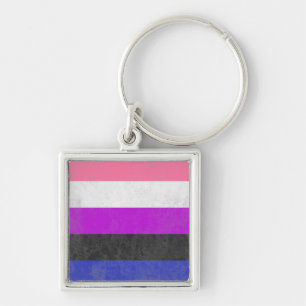 Genderfluïde Sleutelhanger