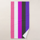 Genderfluïde vlag badhanddoek (Badhanddoek)