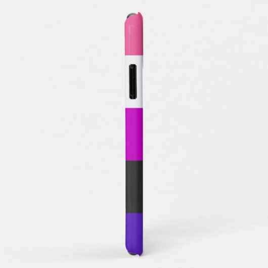 Genderfluïde vlag Case-Mate iPhone case (Achterkant/rechts)