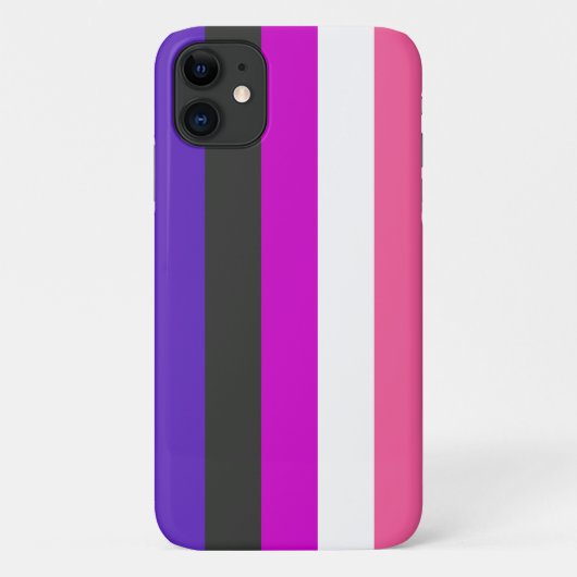 Genderfluïde vlag Case-Mate iPhone case (Achterkant)
