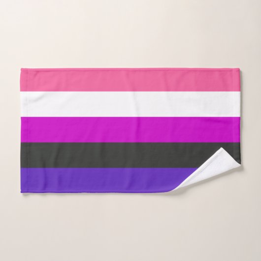 Genderfluïde vlag handdoek (Handdoek)
