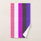 Genderfluïde vlag handdoek (Handdoek)