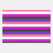 Genderfluïde vlag inpakpapier vel (Voorkant 3)