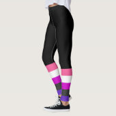 Genderfluïde vlag leggings (Links)