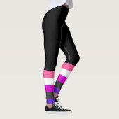 Genderfluïde vlag leggings (Rechts)