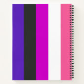 Genderfluïde vlag notitieboek (Achterkant)