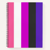 Genderfluïde vlag notitieboek (Voorkant)