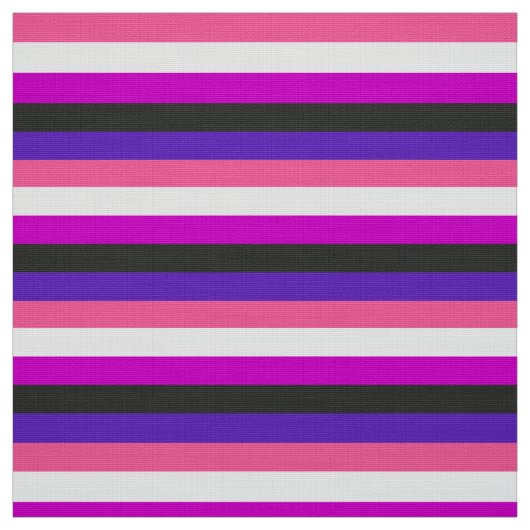 Genderfluïde vlag stof (Swatch)