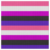 Genderfluïde vlag stof (Close Up)