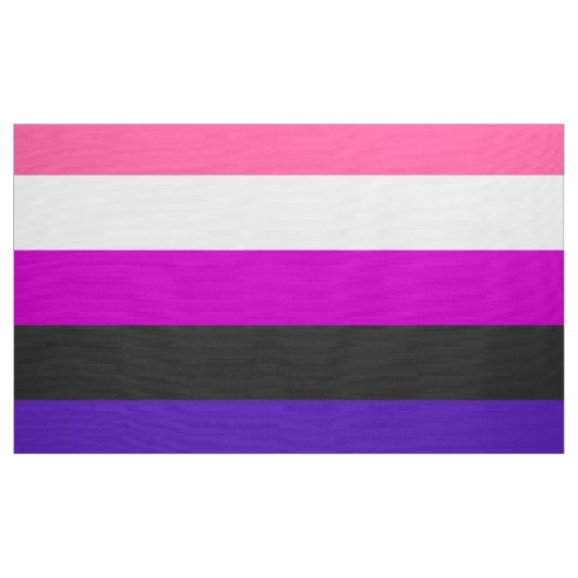 Genderfluïde vlag stof (Yard (91,4 cm))
