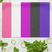 Genderfluïde vlag theedoek (Gevouwen)