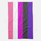 Genderfluïde vlag theedoek (Verticaal)