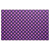 Genderfluidity pride colors /black flower pattern stof (Fat Quarter)