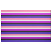 Genderfluidity Pride flag Fabric Stof (Fat Quarter)