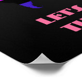 Genderfluidity Pride flag pride wereldkaart poster (Hoek)