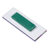 Genderfluidity pride vlag naambadge (Achterkant)