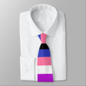 Genderfluor Colors Krawatte Stropdas (Gebonden)