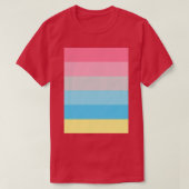 Genderflux Flag T-shirt (Design voorkant)