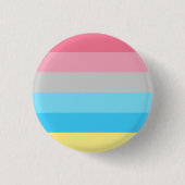 Genderflux Pride Flag Badge Ronde Button 3,2 Cm (Voorkant)