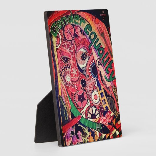 Gendergelijkheid Fotoplaat (Zijkant)