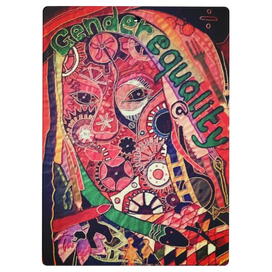 Gendergelijkheid Klembord (Achterkant)