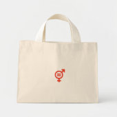 Gendergelijkheid Mini Tote Bag (Voorkant)