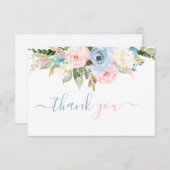 Gendergelijkheid onthullen, dank je notitiekaartje (Voorkant / Achterkant)