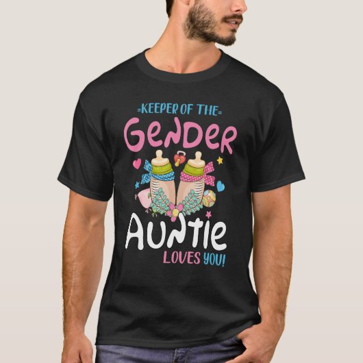 Gendergelijkheid onthullen partijenambtsbewaarder t-shirt (Voorkant)